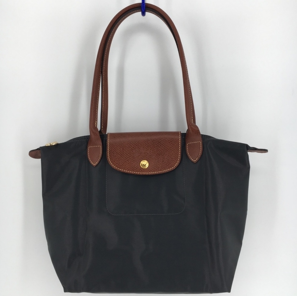 Longchamp Le Pliage Tote Small Gunmetal
